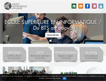 Tablet Screenshot of iia-laval.fr